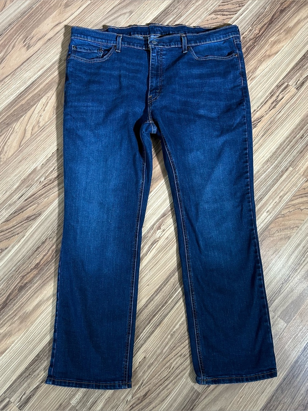Levi’s 541 Men’s Jeans 44x32 Athletic Taper Stretch Blue Denim Big Tall